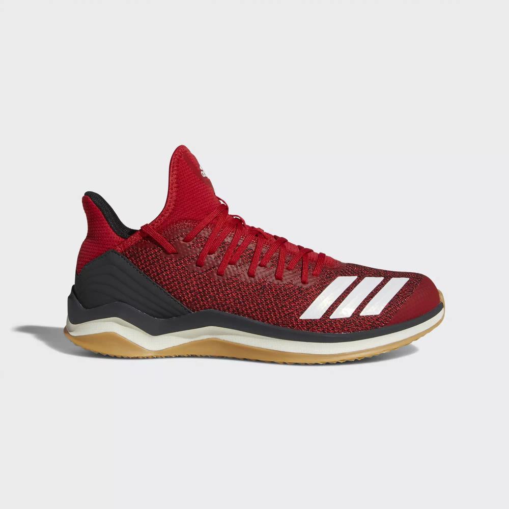 Adidas Icon 4 Trainer Tenis De Beisbol Rojos Para Hombre (MX-21285)